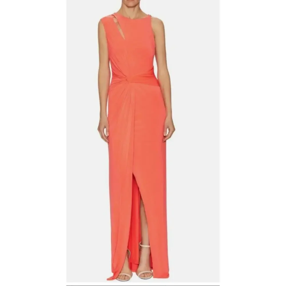 orange off the shoulder maxi dress A-Line Off Shoulder Satin Orange Long Prom Dress, Orange Formal Evening Dress US 14 / Orange